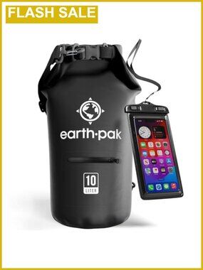 Waterproof Dry Bag Roll Top IPX8 Phone Case 500D PVC Kayak Boating Gear